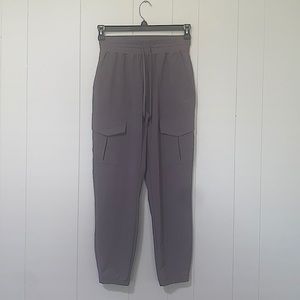 Zella. Small. Grey joggers. Never worn. Great condition. Functional tie waist